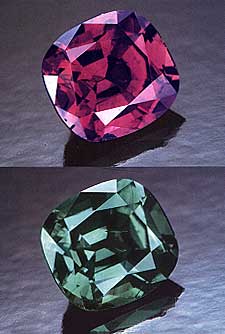 ©1988 Tino Hammid, gem & crystal treasures, Peter Bancroft, alexandrite, russian alexandrite, Tanzania alexandrite, Brazil alexandrite, chrysoberyl, cat's eye