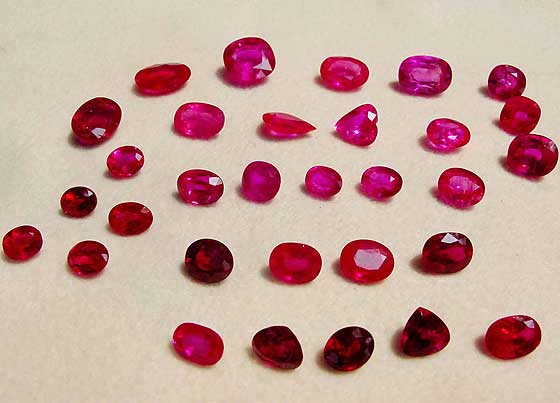 Cut Corundum photo image