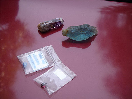 Amethyst, Aquamarine, Sapphire, and Spinel image