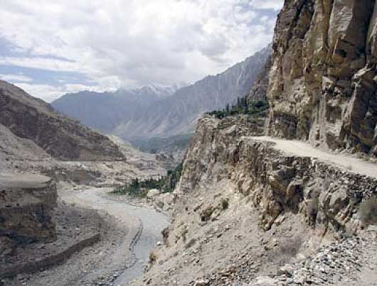 Miners Camp Overlooking Hunza Valley photo image