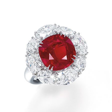 Ruby and Diamond Ring photo image