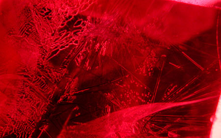 Ruby photomicrograph image