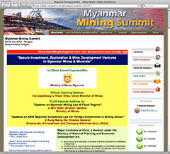 Mining Summit web shot