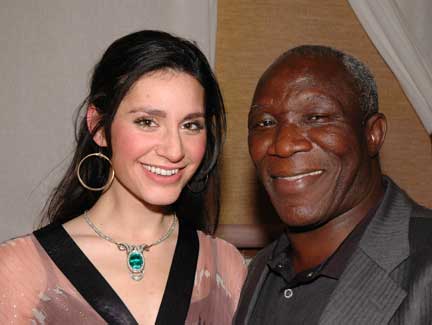 Moussa Konate and Rebecca Boyajian photo image