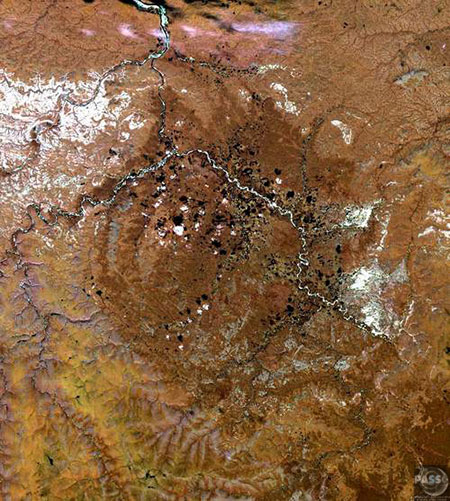 Landsat image