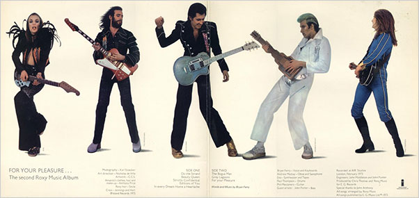 For Your Pleasure gatefold image