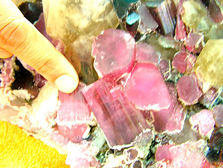 Rubellite Matrix photo image