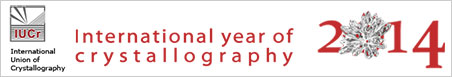 International Year of Crystallography logo image