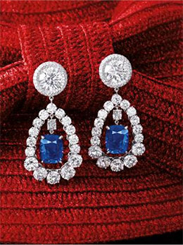 Sapphire Earrings photo image
