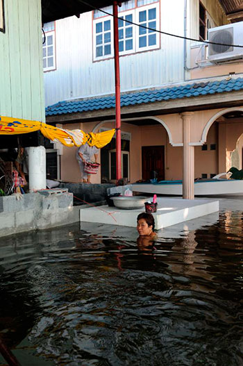 Thai Resident Walking photo image