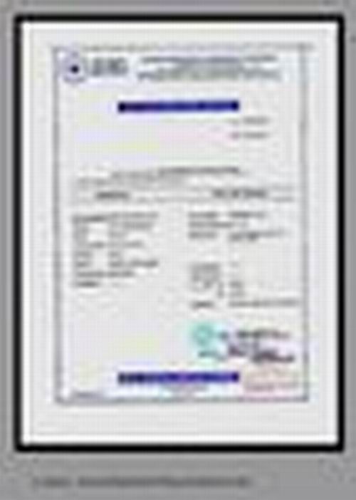 Certificate photo image