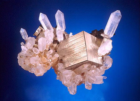 Quartz and Pyrite photo image