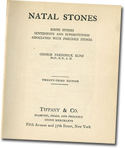 Natal Stones title page image