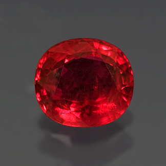 Faceted Thai Ruby photo image