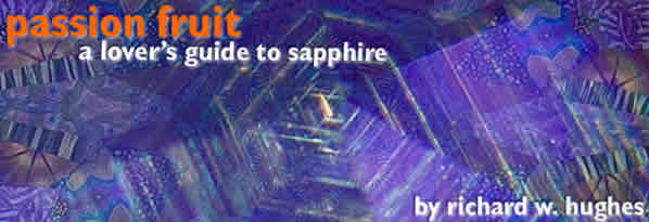 Passion Fruit: A Lover's Guide to Sapphire, By Richard W. Hughes title image