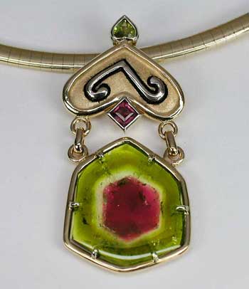 Watermelon Tourmaline photo image